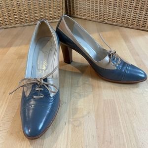 Vintage 1960s Sexy Librarian Pumps 8N